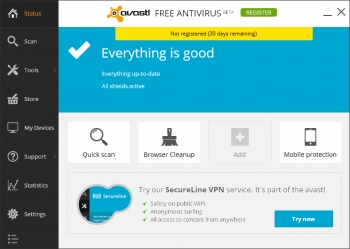 avast free antivirus 2014 security
